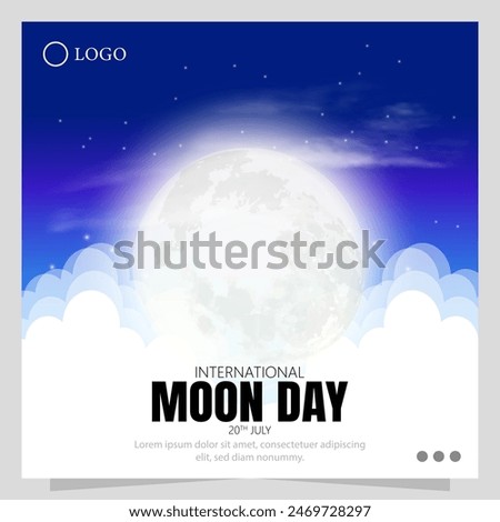 Moon Day, observed on July 20th, commemorates the historic Apollo 11 mission in 1969 when humans first set foot on the moon.