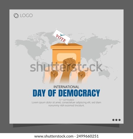 World Democracy Day, observed on September 15th, is a day designated by the United Nations to promote and uphold the principles of democracy worldwide.