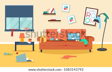 Messy Room Clipart | Free download on ClipArtMag