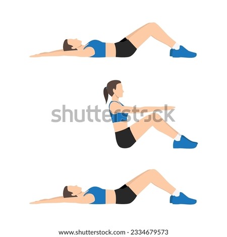 Similar – Image, Stock Photo lying woman with bent legs