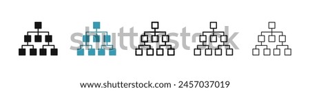 Flowchart Symbol Set for Process Visualization for UI Designs