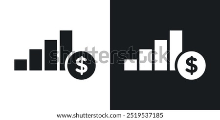 Yield icon icons in black and white filled style