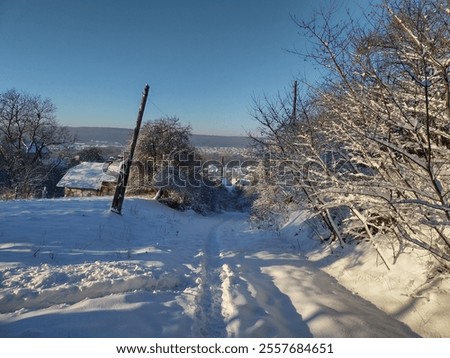 Similar – Image, Stock Photo house Cloudless sky