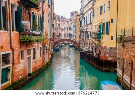 Similar – Image, Stock Photo Rainy day in Venice venice