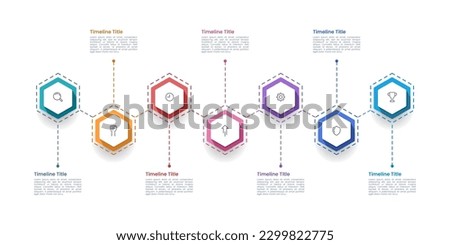 Timeline infographic company history step to success. vector illustration.