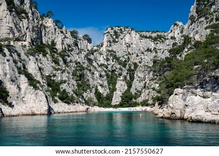 Similar – Image, Stock Photo Marseille / Calanque du Sugiton again
