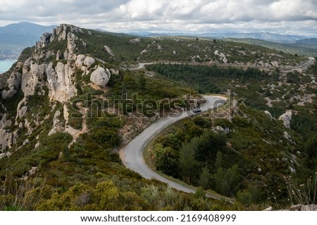 Similar – Image, Stock Photo Marseille / Calanque du Sugiton again