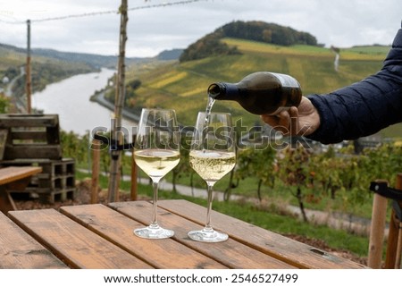 Similar – Image, Stock Photo Cochem on the Moselle