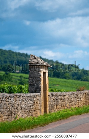 Similar – Image, Stock Photo Landscape in Burgundy