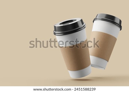 Similar – Foto Bild coffee to go Kaffee Becher