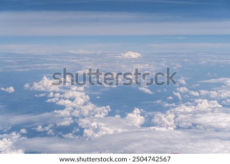 Similar – Image, Stock Photo cloudy text space Sky