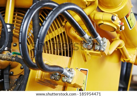 Hydraulic pressure pipes system of construction machinery