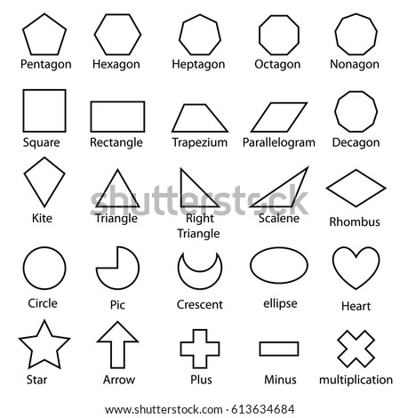 Doodle vector shape sign design