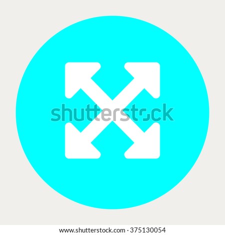 Arrows Alt navigation button.Vector illustration.