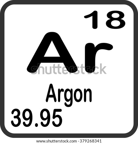 Periodic Table of Elements – Argon
