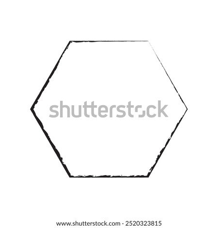 Hexagon vector icon. Outline Filled Vector Sign . . isolated transparent . arrows . data exchange . digitization . technology . black and white outline and filled version . eps10 .