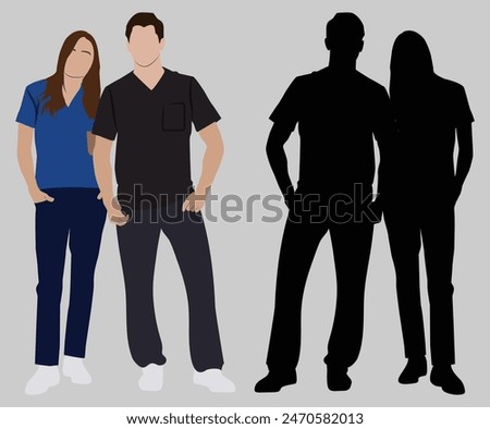 group of people silhouette, people, business, men, vector, woman, 