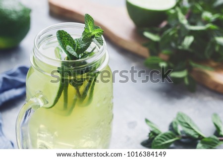 Similar – Foto Bild Mojito im Steinmetzkrug