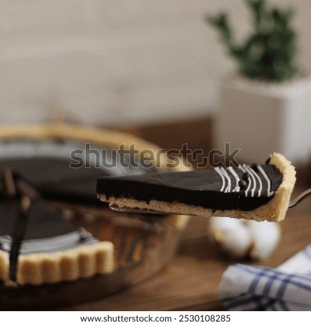 Similar – Image, Stock Photo Large pieces of chocolate