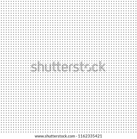 dotted grid on white background. dotted  pattern with dots. dot grid graph paper. white abstract background with seamless dark dots design for your web site design, notes, banners, print, books.