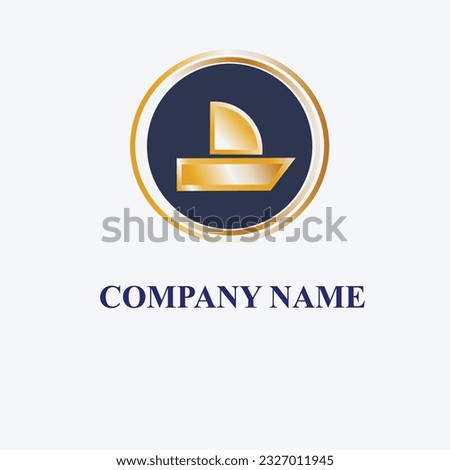 Boat Premium Logo Design Template