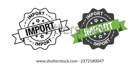 Import rounded vector symbol set