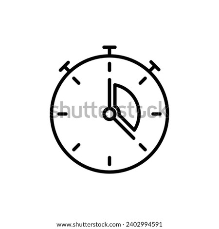 Business session vector icon. Business session vector symbol. Timelapse sign in black and white color.