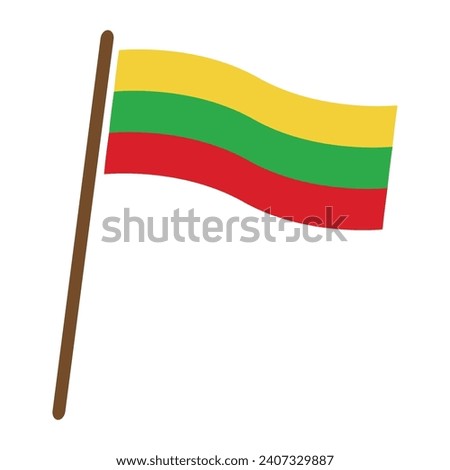 myanmar flag icon vector template illustration logo design 