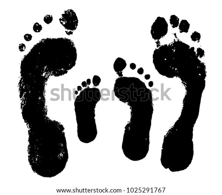 Footprint Clipart Black And White | Free download on ClipArtMag