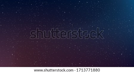 Astrology horizontal background, Star universe background, Milky way galaxy, Vector Illustration.