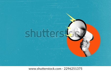 Similar – Image, Stock Photo surreal I sound of destruction