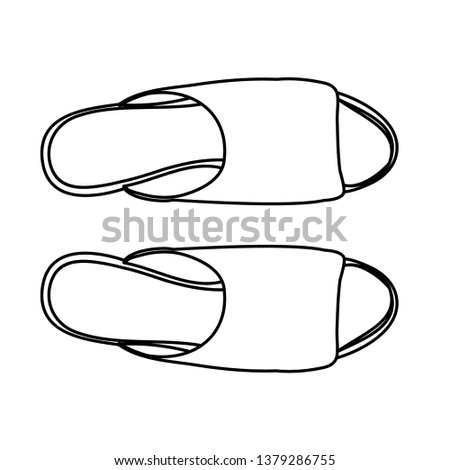 women's sandals sketch