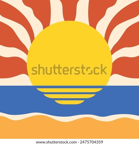 Summer poster, summer vibes, summer time, fun, vector design, summer typography