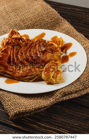 Similar – Image, Stock Photo Evening in the pastry shop