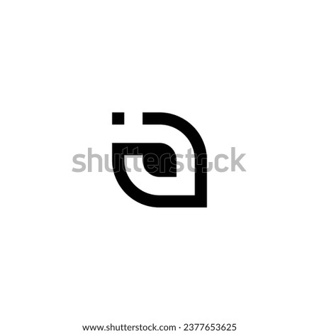 Logo a initial a management digital parners business identity corporate design