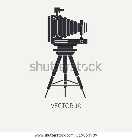 Vector Clip Art Vintage Camera | Download Free Vector Art | Free-Vectors