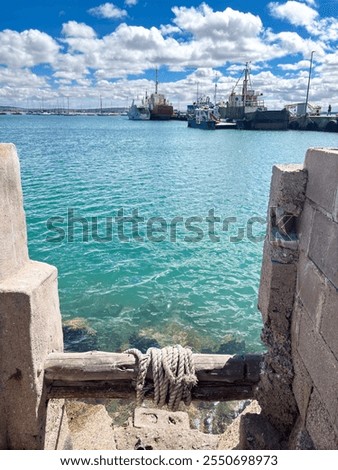 Similar – Image, Stock Photo Still resting fishing boats
