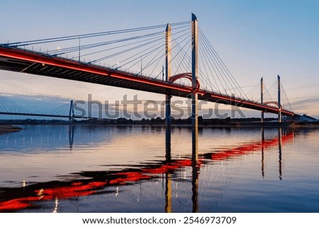 Similar – Image, Stock Photo suspension bridge