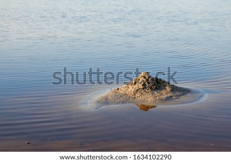 Similar – Image, Stock Photo therapeutic lake with iodine and minerals