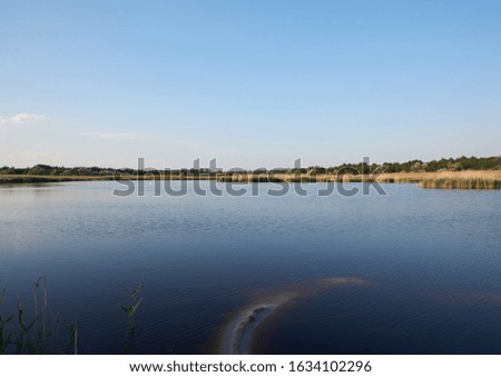 Similar – Image, Stock Photo therapeutic lake with iodine and minerals