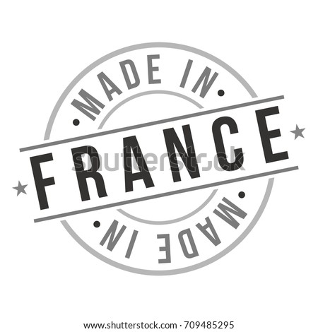 Made In France Stamp Logo Icon Symbol Design. Seal Badge Vector National Product.