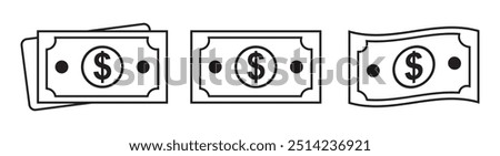 dollar icon or logo isolated sign symbol vector illustration - high quality black style vector icons