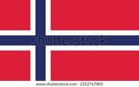 National Flag of Norway, Norway sign, Norway Flag