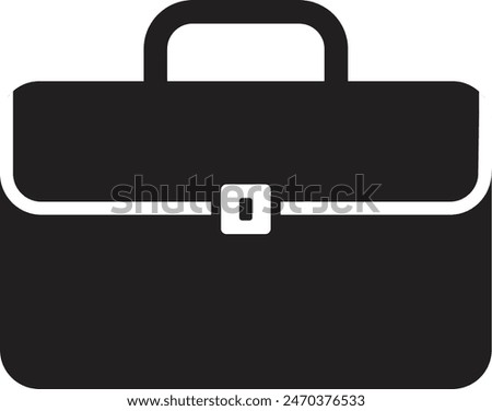 Briefcase sign, portfolio symbol, Briefcase icon, Suitcase icon