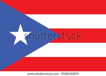 Puerto Rico Sign, Puerto Rico Flag, National Flag of Puerto Rico, Republic of Puerto Rico