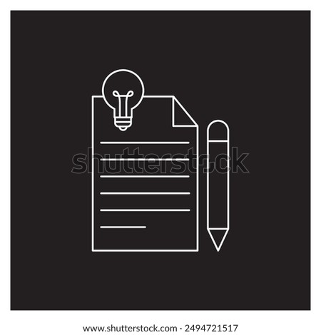 Writing Ideas icon, Creative Writing Ideas to Spark Your Imagination, Unique Writing Prompts to Inspire Your Next Story, Innovative Writing Ideas to Overcome Writer's Block icon