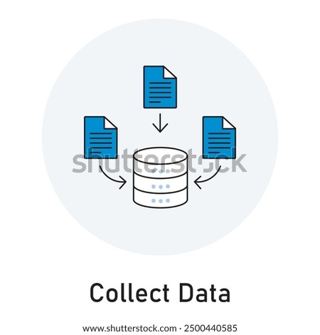 Collect Data icon, Innovative Methods to Collect and Analyze Data, Best Practices for Data Collection and Management, Effective Techniques to Collect Data for Research and Analysis icon