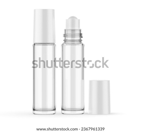 Similar – Foto Bild Nachfüllbare Klarglasflasche mit Pinselkappe auf rosa, harten Schatten. Nagelprodukt Mockup