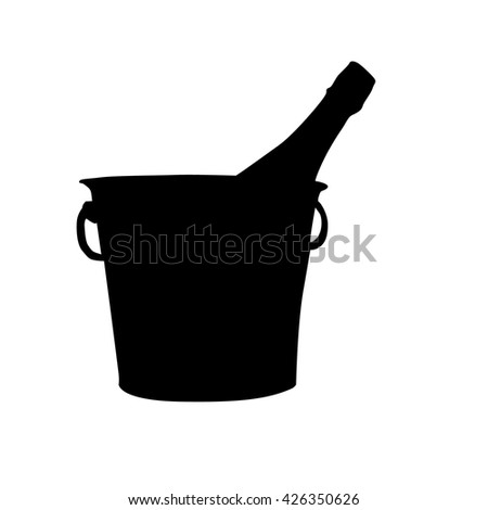 Similar – Image, Stock Photo Silhouette of a champagne glass made with cardboard