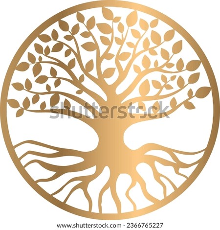 Tree of life collection, Wall Art, Wall Decorة  Files for Laser Cutting CNC Engraving Clipart